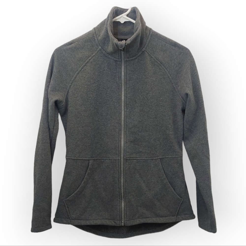 Skechers Women's Size Small Jacket Long Sleeve Full Zip Fleece Gray